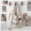 Túi vải canvas đeo vai liền thân nhiều hình thời trang- TÚI TOTE DU LỊCH phong cách trẻ trung đựng đồ tuicwh02