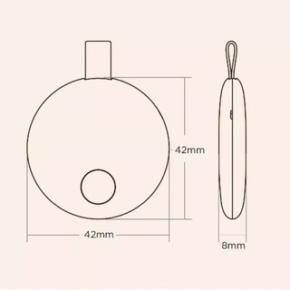 Thiết Bị Định Vị GPS Ranres RW01MN Nhỏ Gọn, Chống Thất Lạc Đồ Đạc, Hỗ Trợ iOS & Android, BH 24 tháng