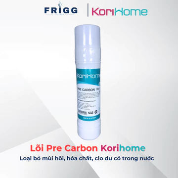Lõi Lọc Nước Pre Carbon Korihome Lõi Số 2 Korihome với than hoạt tính dùng cho tất cả các dòng máy Korihome