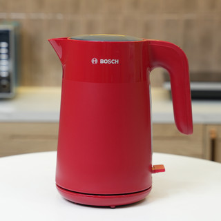 HCM Ấm siêu tốc BOSCH TWK2M164 màu đỏ, Bình đun siêu tốc cao cấp sang trọng hàng nhập khẩu GermanySNT