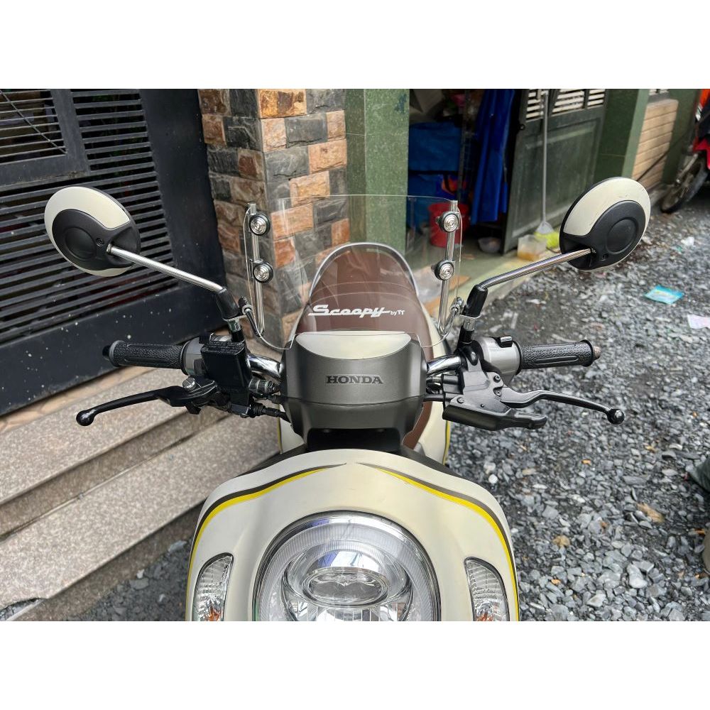 Kính chắn gió SCOOPY full phụ kiện kèm ốc inox304 mẫu thái hàng chất lượng giá tốt