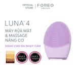 Máy rửa mặt FOREO LUNA 4 cao cấp được chứng minh lầm sàng làm sạch sâu mát-xa trẻ hoá da bằng sóng âm T-sonic phiên bản cho da nhạy cảm — ảnh 2