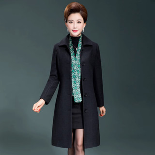 Áo Khoác Dạ Trung Niên Dáng Dài Thời Trang AD72