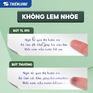 Bút Bi Thiên Long-Nét Bút Êm Trơn-Không Gai Giấy