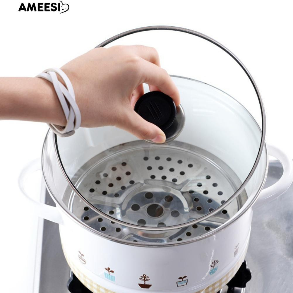 Nắp vung nồi kính cường lực, nắp nồi, nắp chảo, nắp đậy nồi siêu bền kích thước từ 12cm đến 30cm