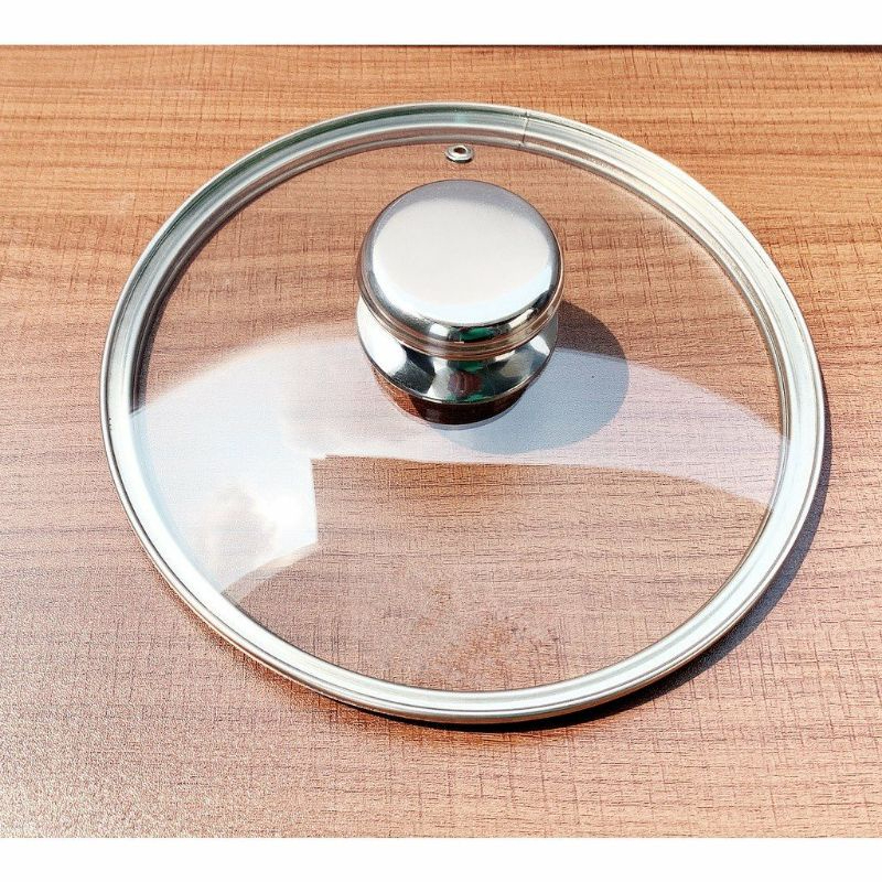 Nắp vung nồi kính cường lực, nắp nồi, nắp chảo, nắp đậy nồi siêu bền kích thước từ 12cm đến 30cm