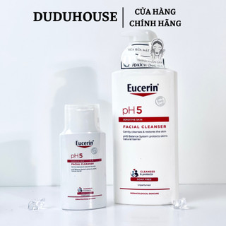 Sữa Rửa Mặt Cho Da Nhạy Cảm Eucerin PH5 Facial Cleanser 400ml Duduhouse