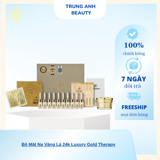 Bộ Mặt Nạ Vàng Lá 24k Luxury Gold Therapy Désembre Hàn Quốc
