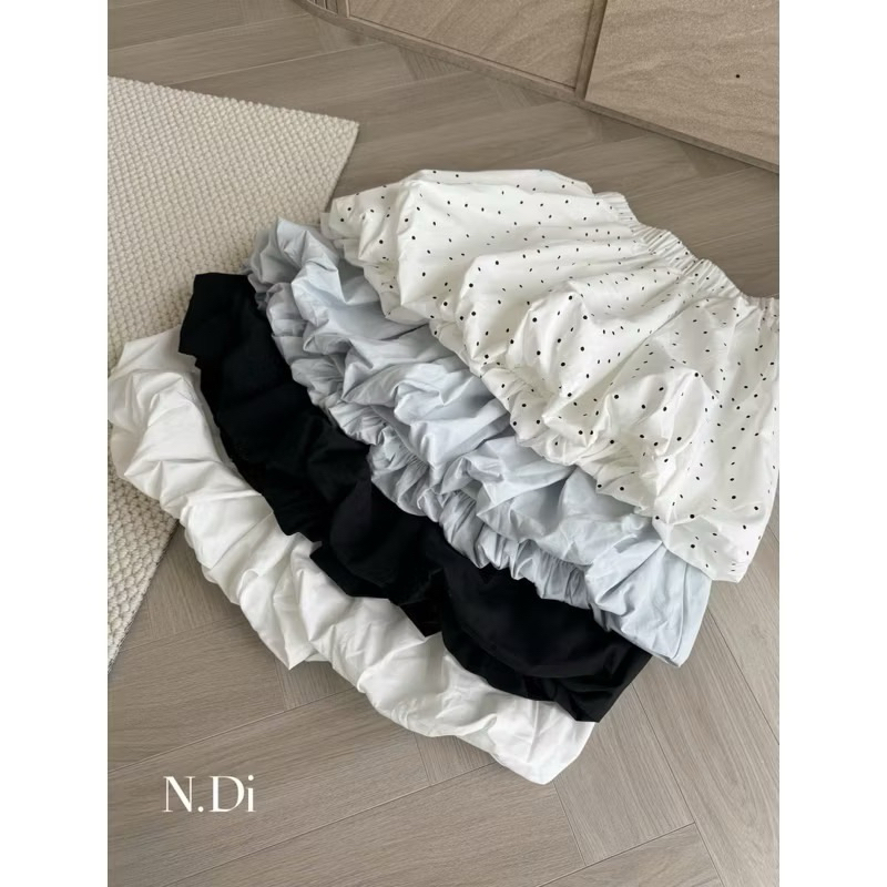 𝑺𝒔𝒖.𝑺𝒕𝒖𝒅𝒊𝒐 [Có Sẵn]HÀNG QUẢNG CHÂU ÁO QUÂY-CHÂN VÁY BÍ CHẤM BI MUA 1 ĐƯỢC 2
