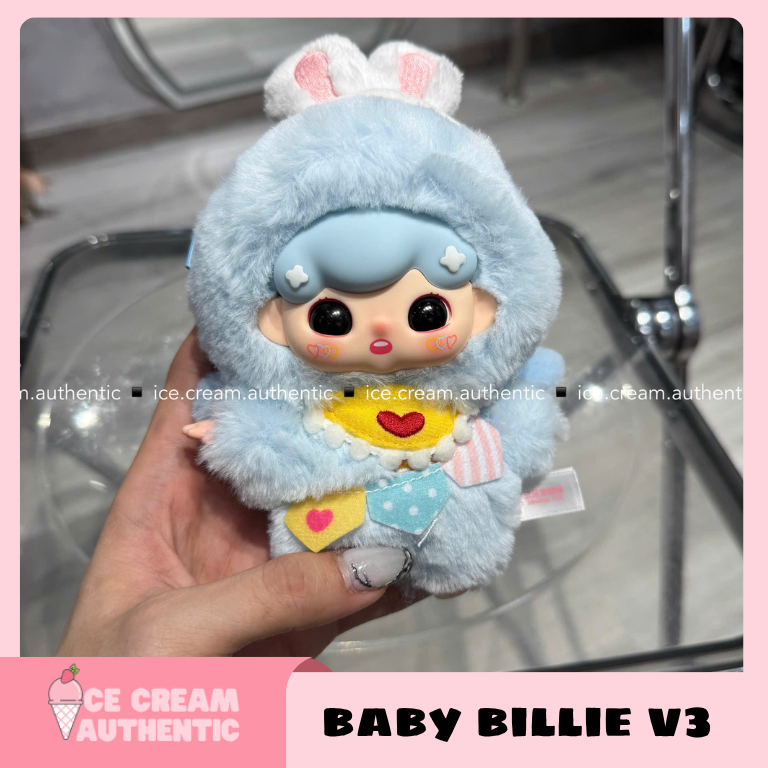 [Hỏa tốc HCM] Blind Box Móc khoá gấu bông Baby Billie V3 Full Body  chính hãng