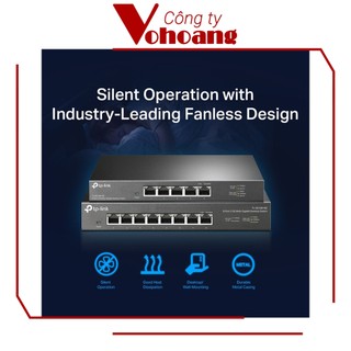 TP-Link TL- SG108-M2 Switch 2.5G Để Bàn 8 Cổng Kết Nối Siêu Nhanh Vỏ Kim Loại
