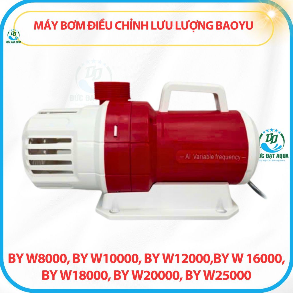 máy bơm hồ koi điều chỉnh lưu lượng 12 mức Baoyu BY-W series BY W8000-10000-12000-16000-18000-20000-25000 6