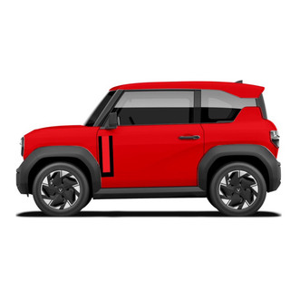 Tem 2 bên Sườn Xe Ô TÔ VF3-Tem 2 bên Sườn Xe Ô tô, Team Decal Oto-Tem 2 bên sườn Cực Chất keo trong Rover