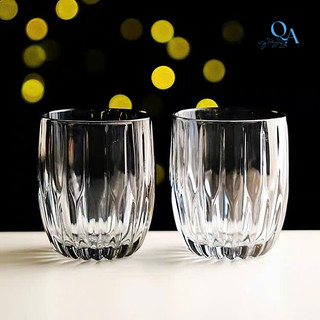 Ly ROCK thủy tinh, ly WHISKY, wine glass, CHIVAS | Ly cà phê, sinh tố, cocktail HONGLI thân vòng cung cao cấp 300ML