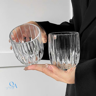 Ly ROCK thủy tinh, ly WHISKY, wine glass, CHIVAS | Ly cà phê, sinh tố, cocktail HONGLI thân vòng cung cao cấp 300ML
