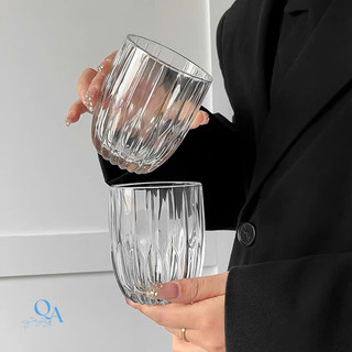 Ly ROCK thủy tinh, ly WHISKY, wine glass, CHIVAS | Ly cà phê, sinh tố, cocktail HONGLI thân vòng cung cao cấp 300ML