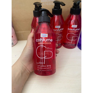 Gel vuốt và dưỡng tóc  siêu cứng tạo kiểu giữ nếp tóc Confume super hard hair gel 400ml( Hàng chính hãng)