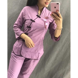 Đồ Lam Đi Chùa # Tàu Xéo # Đồ Bộ Nữ # Quần Áo