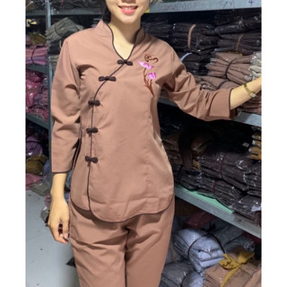 Đồ Lam Đi Chùa # Tàu Xéo # Đồ Bộ Nữ # Quần Áo