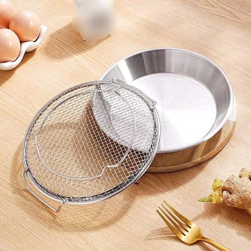 BỘ KHAY RÓC MỠ, HỨNG MỠ ĐỒ CHIÊN RÁN, ĐỒ LUỘC SIÊU TIỆN DỤNG