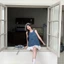 Set Áo Bồng Nơ Kèm Chân Váy Xoè Dáng Ngắn Chất Vải Jean, Set Đồ Nữ Tiểu Thư Đi Chơi Dự Tiệc