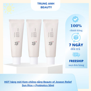 HOT hàng mới Kem chống nắng Beauty of Joseon Relief Sun Rice + Probiotics 50ml