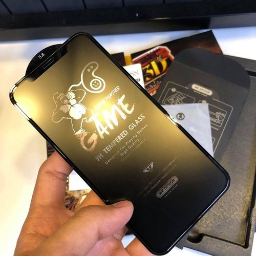 Kính cường lực Kingkong chống vân tay WTP 030 cho IPhone 11 12 13 14 15 16Promax pro plus 16e/se4