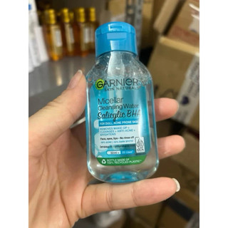 Nước tẩy trang Ganier (xanh) BHA giảm mụn chai 50ml ,125ml