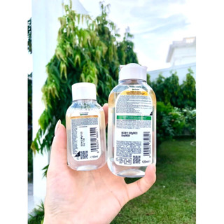 Nước tẩy trang Ganier vàng dầu, sạch sâu 2 lớp 50ml 125ml