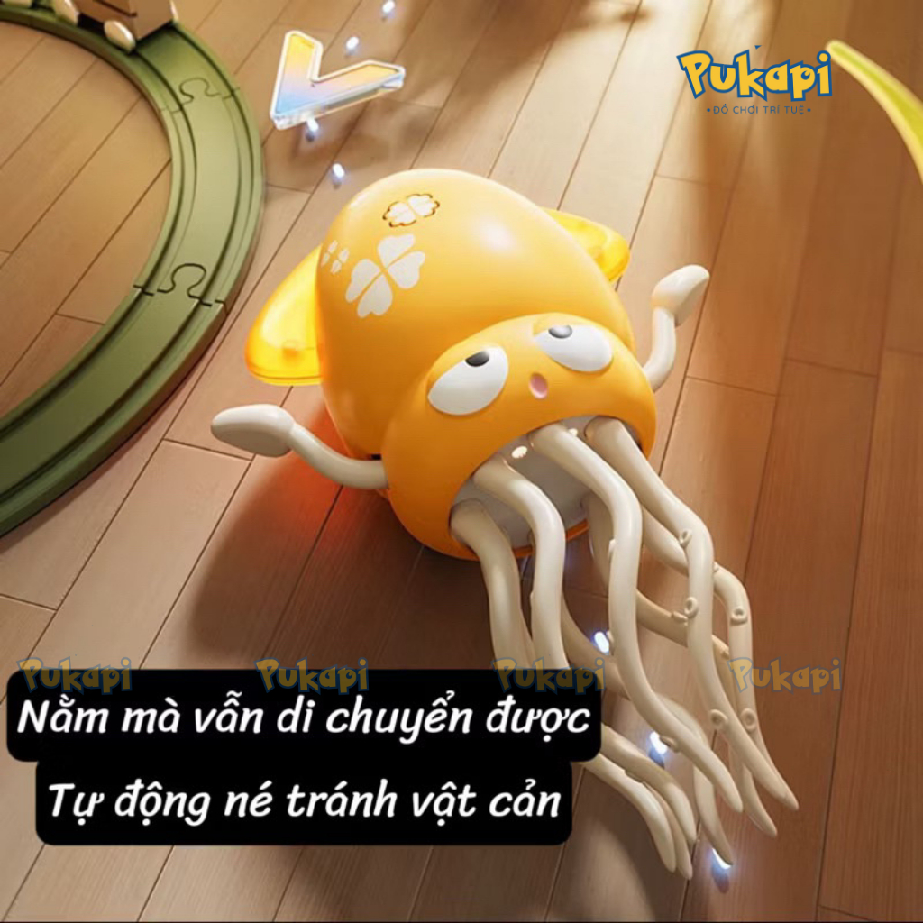 Đồ Chơi Bạch Tuộc Nhảy Múa Khiêu vũ Squid Mực Con Bạch Tuộc Bạch Tuột - Đồ Chơi Cho Bé PUKAPI