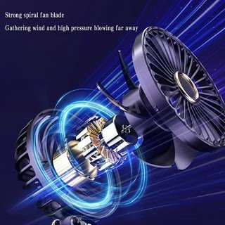 Bảo hành 12 tháng Quạt sạc mini cầm tay N15 có thể gập lại, treo, 5 tốc độ, có màn hình kỹ thuật số