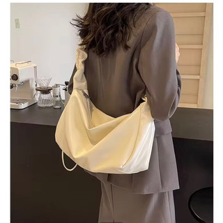 Túi Tote Chéo Da Mềm Dung Tích Lớn Thời Trang Thiết Kế Xách Đơn Giản Thường Ngày