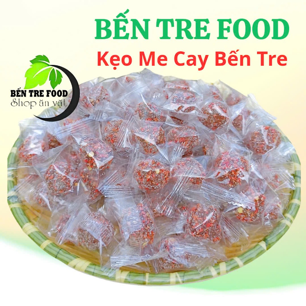 Kẹo me cay Bến Tre loại đặc biệt 1kg- Đặc Sản Bến Tre Shop
