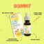 Vitamin D3 K2 tinh khiết Italia Avisure D3MK7 giúp bé cao lớn, ngủ ngon 30ml