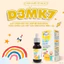 Vitamin D3 K2 tinh khiết Italia Avisure D3MK7 giúp bé cao lớn, ngủ ngon 30ml