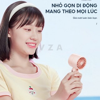 Bảo hành 12 tháng Quạt cầm tay T10 Mini USB: Thiết kế turbo 3 tốc độ, sạc nhanh và dễ dàng