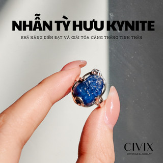 Nhẫn Tỳ Hưu Kynite hỗ trợ sự cân bằng nội tâm, giao tiếp rõ ràng