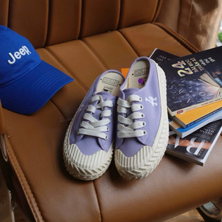 Giày sục thời trang bigsize nữ MLB màu tím LA đế bằng siêu dễ thương êm nhẹ , sneaker giày lười thời trang hè 2025