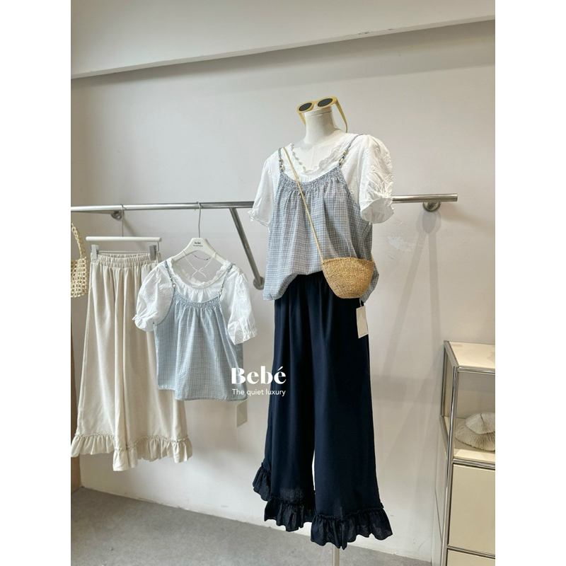 [𝐒𝐮𝐙𝐲] Quần Linen Gấu Bèo Bazic  QCCC Loại (1m50-1m55)
