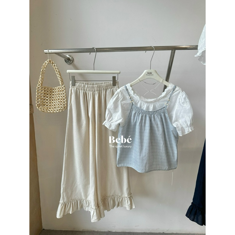 [𝐒𝐮𝐙𝐲] Quần Linen Gấu Bèo Bazic  QCCC Loại (1m50-1m55)
