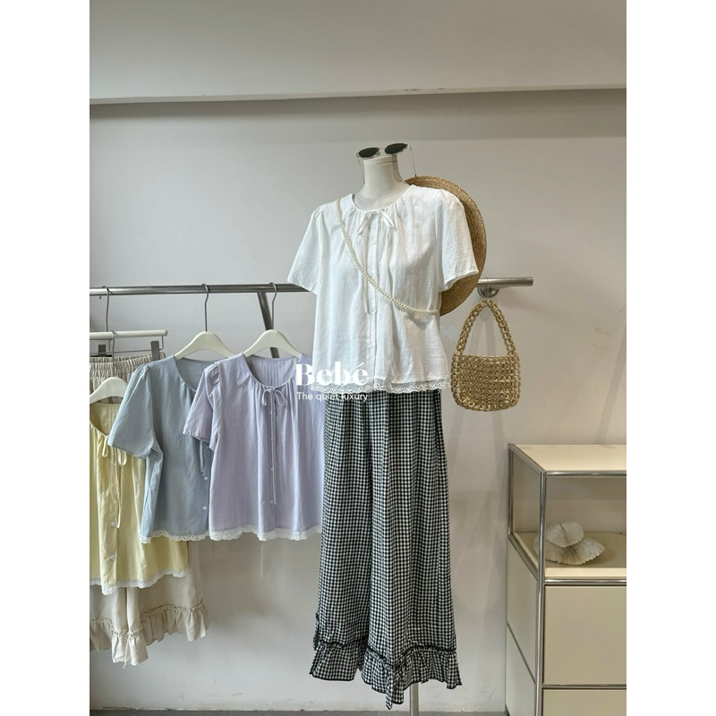 [𝐒𝐮𝐙𝐲] Quần Linen Gấu Bèo Bazic  QCCC Loại (1m50-1m55)