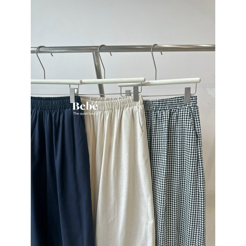 [𝐒𝐮𝐙𝐲] Quần Linen Gấu Bèo Bazic  QCCC Loại (1m50-1m55)