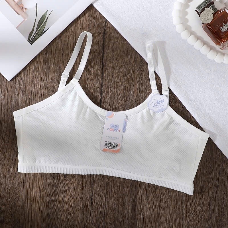 Áo ngực cotton nữ dáng áo lá – Không gọng, thoáng khí 8064