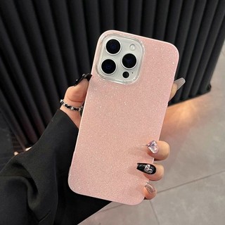 Ốp Lưng iPhone Lấp Lánh Thời Trang Sang Trọng Màu Pastel Cho iPhone X Xs Xsmax 11 15 16 17 Pro Max 12 13 14 Pro Max