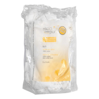 Bông Tẩy Trang Pháp Tetra Medical Carrés De Coton (500 miếng)