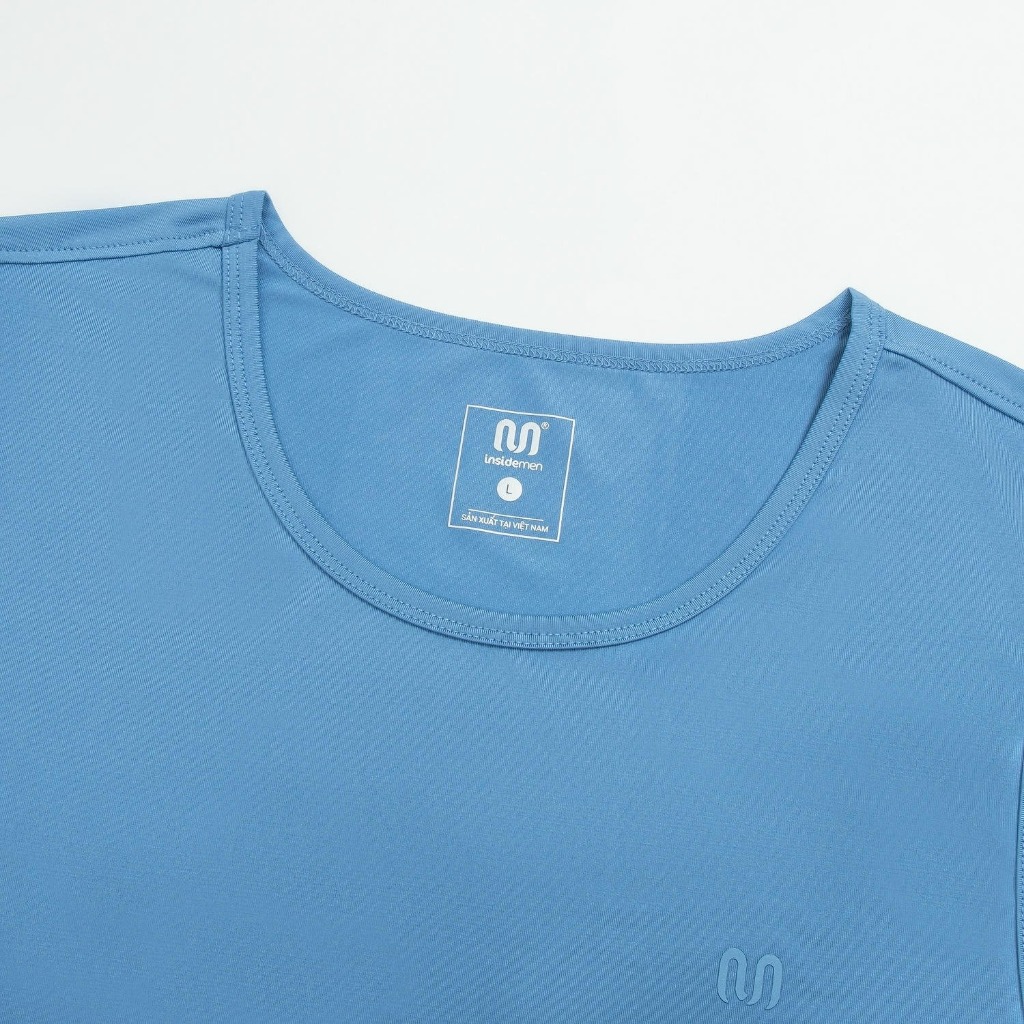 Áo Ba Lỗ Nam Thể Thao Insidemen Active Tanktop Tập Gym Trơn Bóng Co Giãn Năng Động ITL099AS0