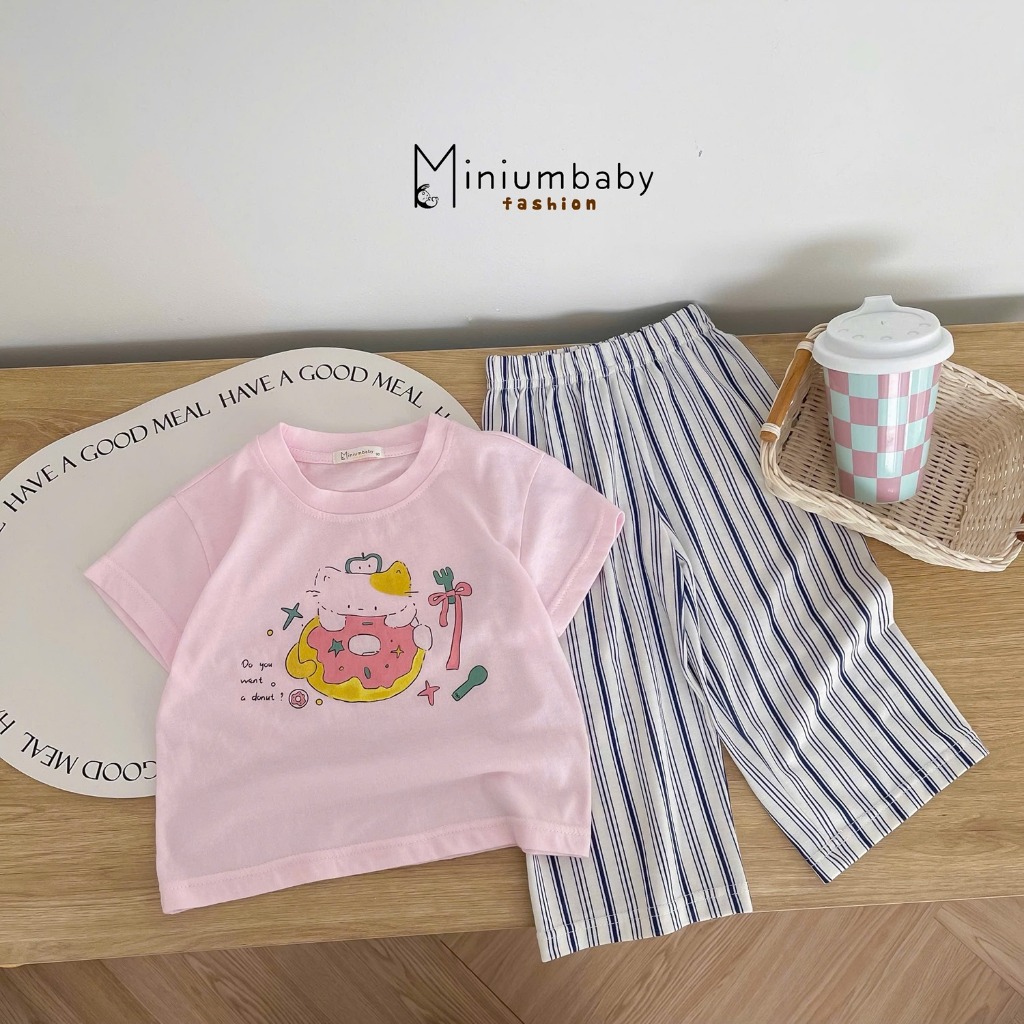 Sale các set quần áo cho trẻ em bé trai, gái mùa hè thu đông size 80 Miniumbabyfashion
