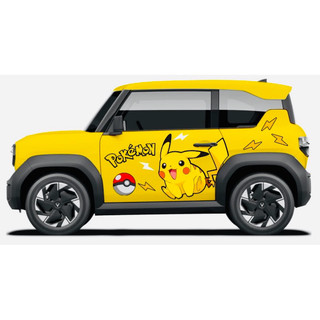 Tem 2 bên sườn Cực Chất, Hàng 3 Lớp Chất Lượng Cao ,Team Decal vf3 Pikachu Pokemon
