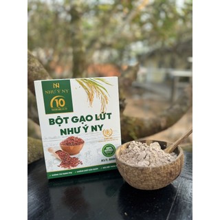 Bột gạo lức Như Ý 800g hỗ trợ giảm cân, lợi sữa, ăn kiêng lành mạnh