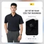 Áo sơ mi nam YODY cộc tay Business bề mặt tổ ong hoa văn jacquard thoải mái ít nhăn MOSH25S090
